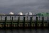 An LNG export terminal in Louisiana, US.