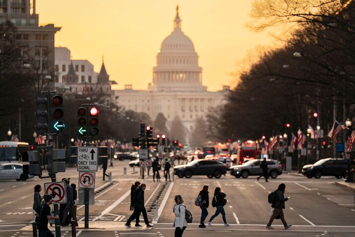 Pennsylvania Avenue in Washington, DC.
