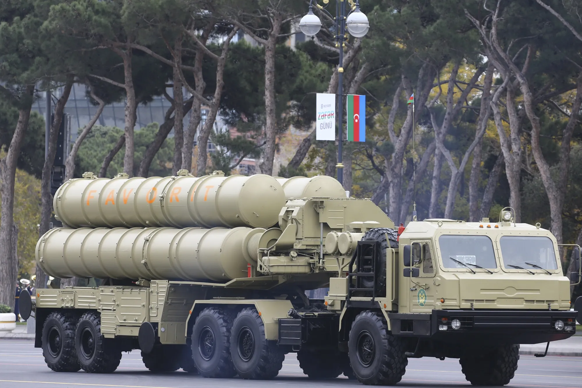 An S-300 air defense system&nbsp;in Azerbaijan.&nbsp;