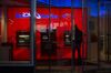 A customer uses an automated teller machine (ATM) inside of the Bank of America Corp. Financial Center in New York.