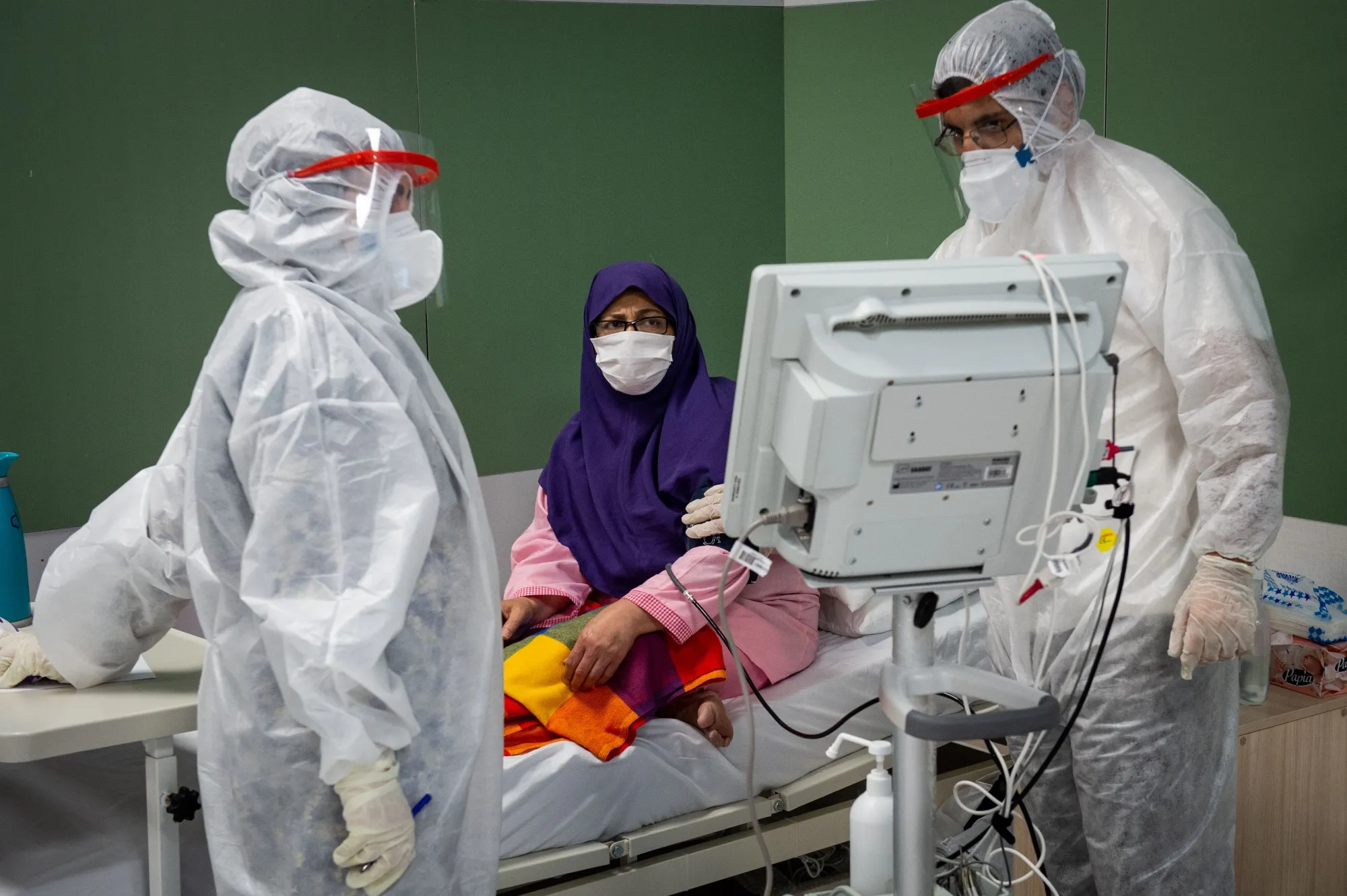 Iran Creates Coronavirus Hospital In Largest Mall