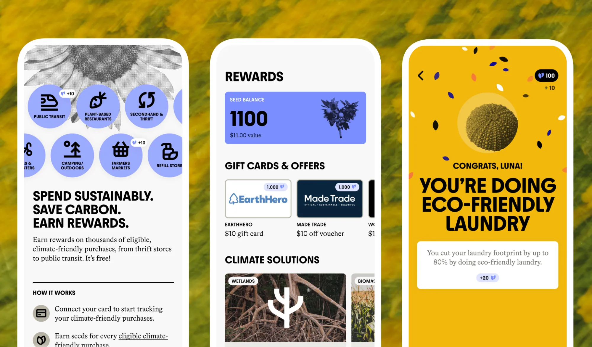 The Commons&nbsp;app tracks the carbon footprint of users’ spending and&nbsp;offers cash back for sustainable choices.