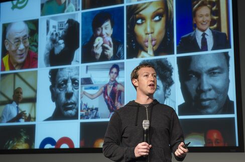 Facebook CEO Mark Zuckerberg