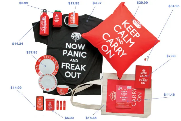 Keep Calm, Carry On, and Sell T-Shirts