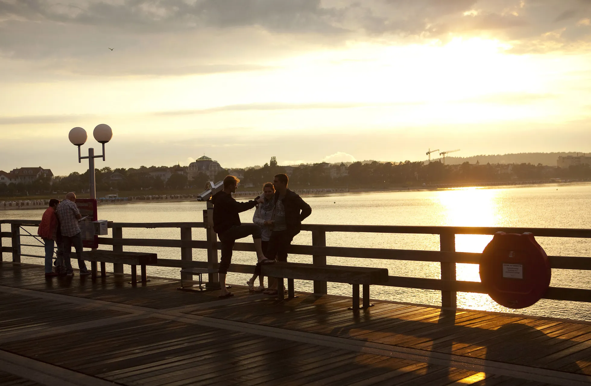 Tourism At A Pomeranian Coastal Resort Ahead Of German GDP Results