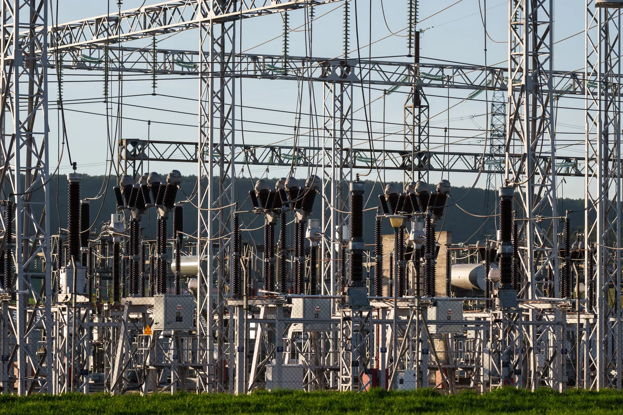 An electrical substation in Spain