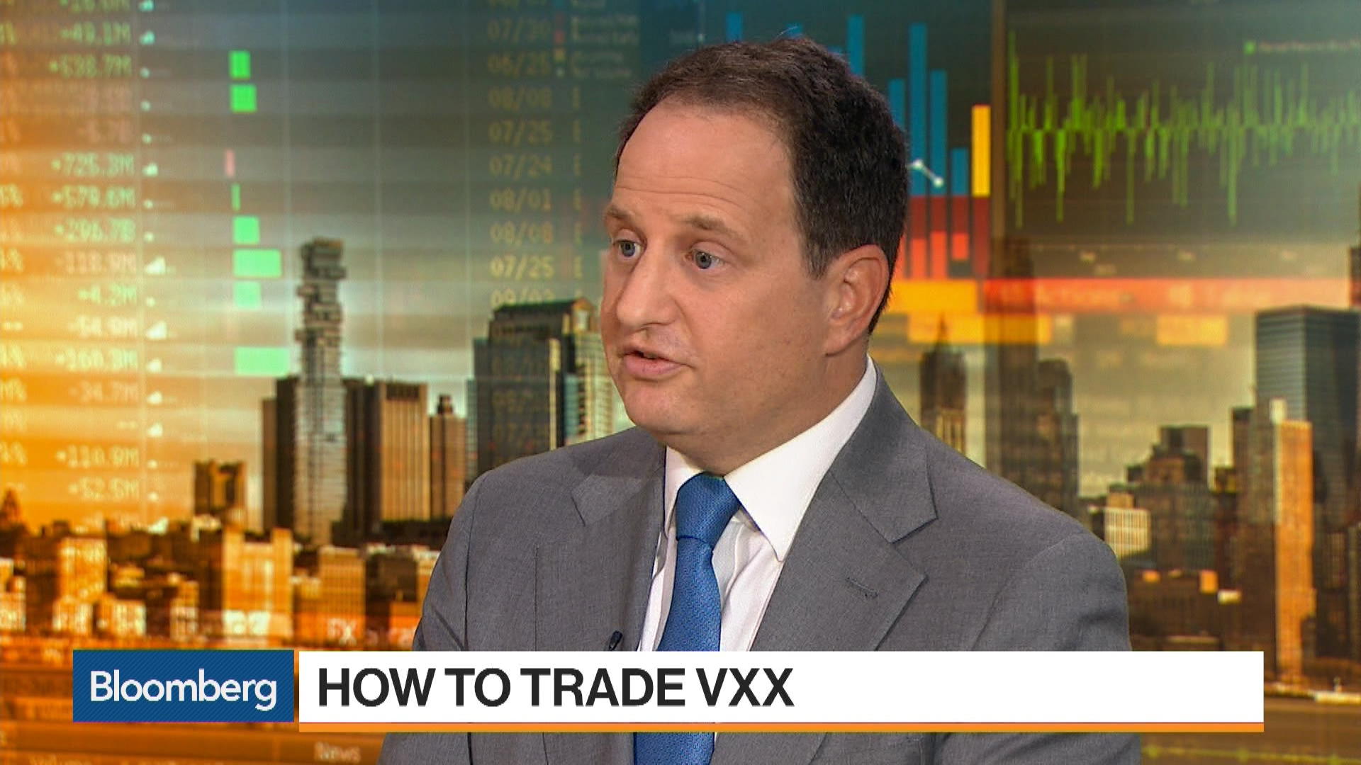 Watch How MKM's Jim Strugger Is Trading the VXX - Bloomberg