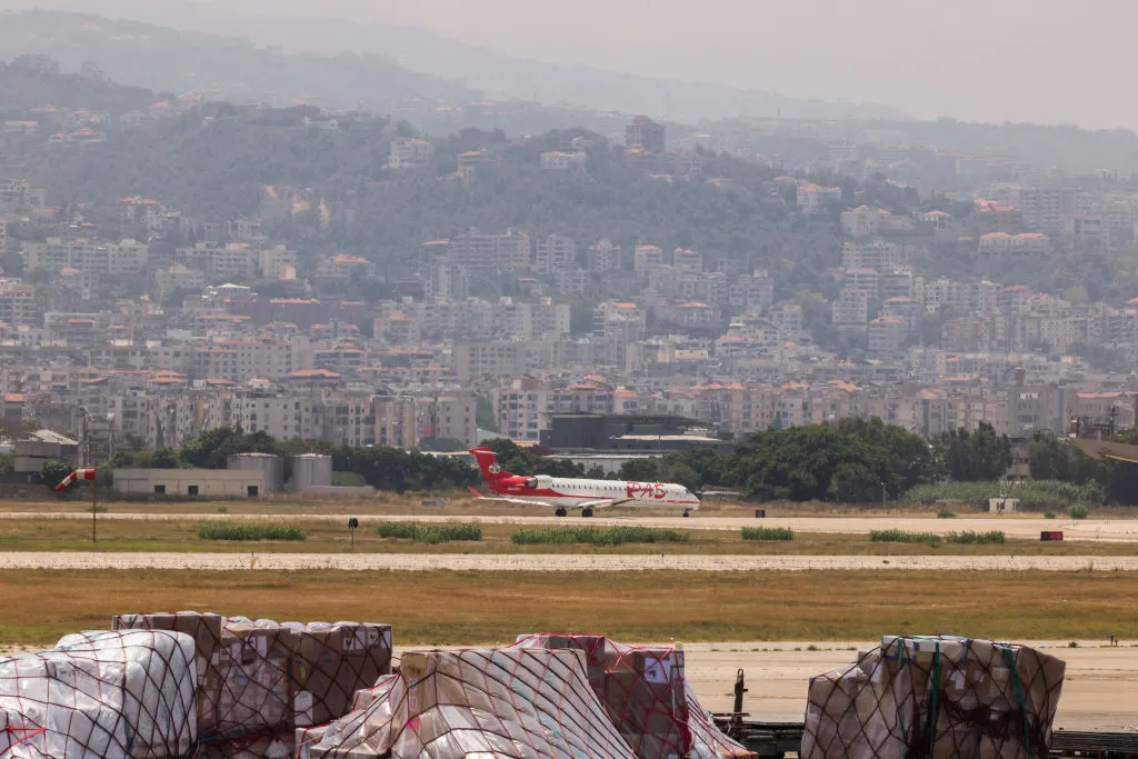 Beirut's international airport.