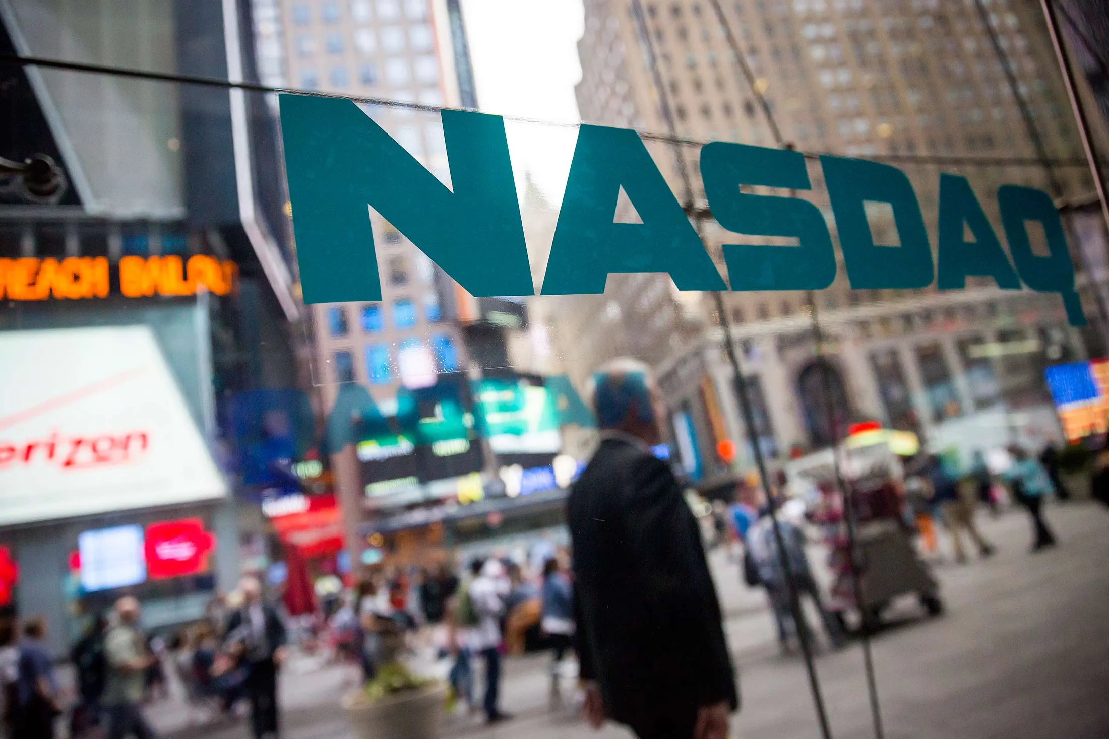 Nasdaq Composite Index Reaches Intraday High