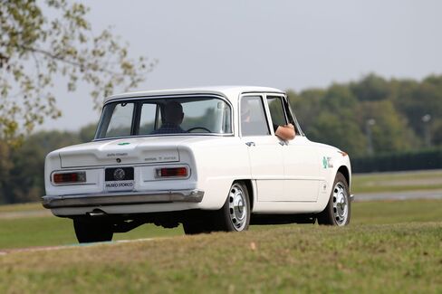 The Alfa Romeo Giulia TI Super (1965).