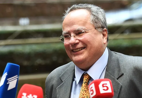 Greece's new man in Brussels.
