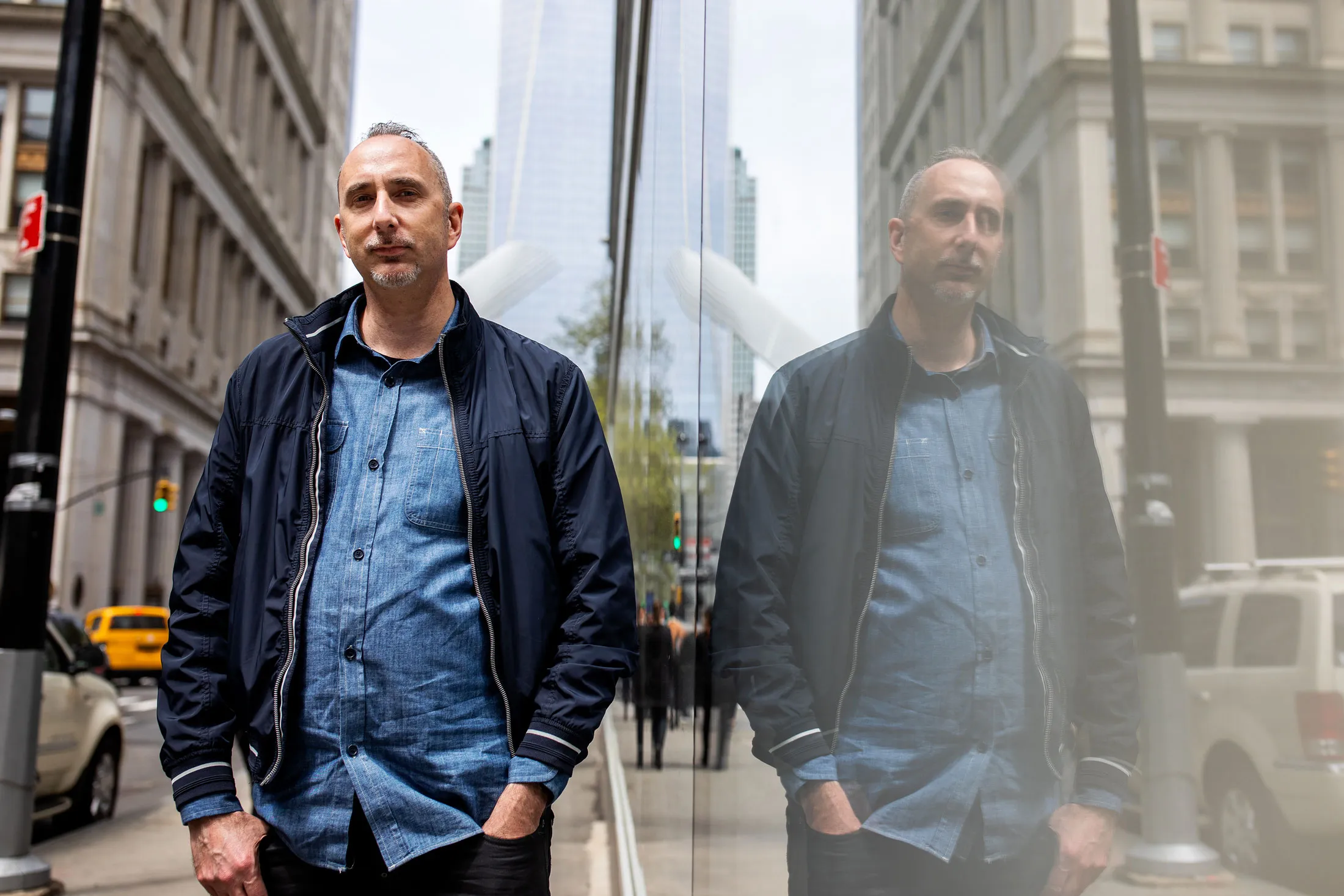 Murray Cox stands for a photograph in New York, on April 25.&nbsp;