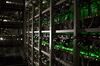 Cryptocurrency mining rigs operate in a cargo container at the Golden Fleece cryptocurrency mining company in Kutaisi, Georgia, on Monday, Jan. 22, 2018. Golden Fleece uses a cargo container with Chinese-built computers inside a dilapidated Soviet-era tractor factory to extract cryptocurrencies using low-cost electricity generated by water flowing from the nearby Caucasus Mountains. Bloomberg Bloomberg Bloomberg Bloomberg