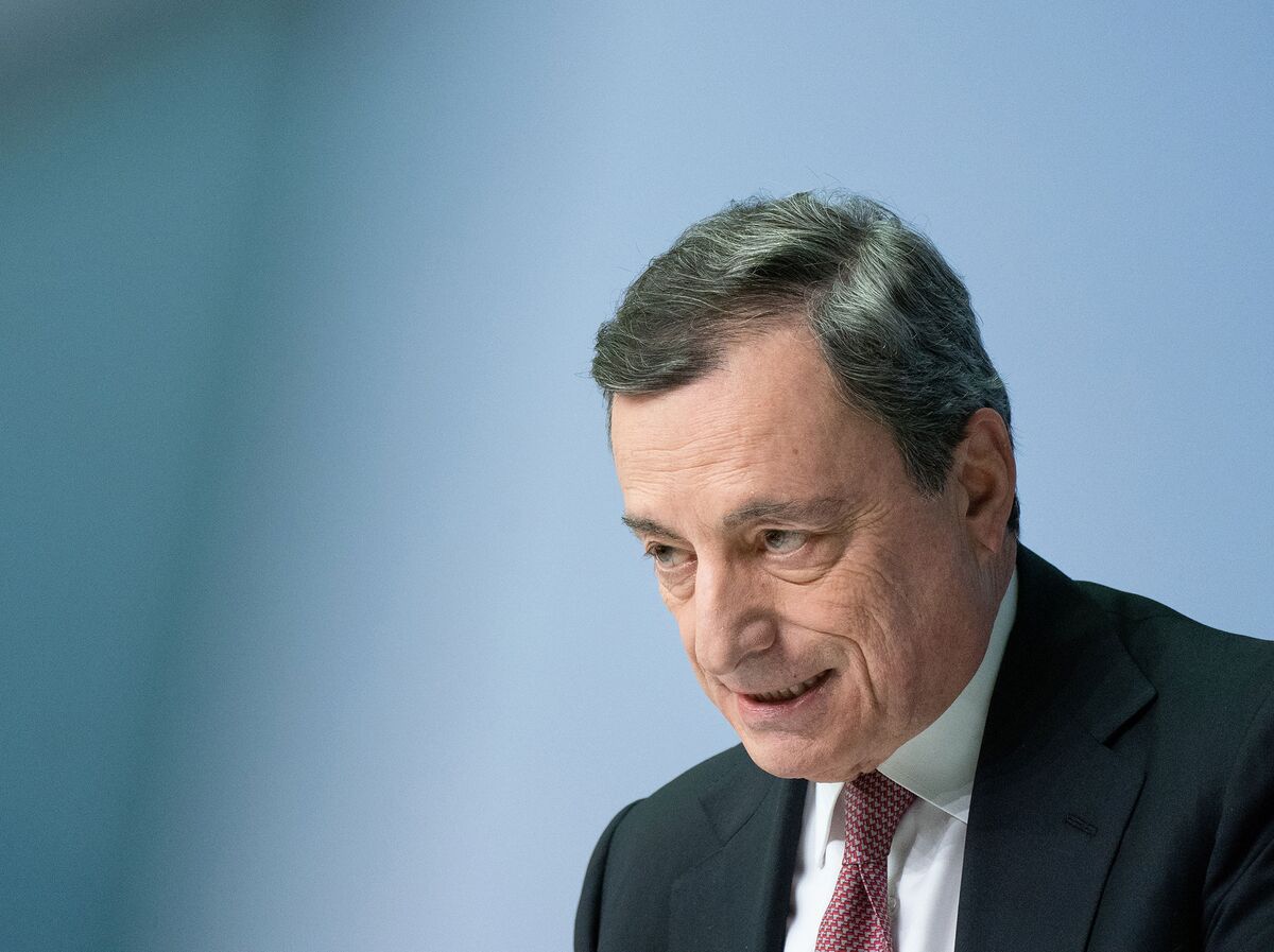 Mario Draghi and the ECB Search for the Crash Mats Bloomberg