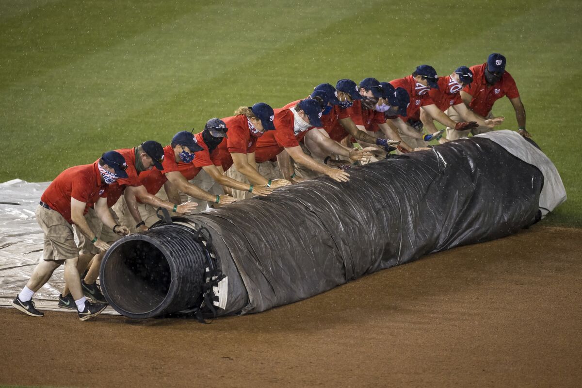 Rain Looms Over Baseball Start in Washington, New York - Bloomberg