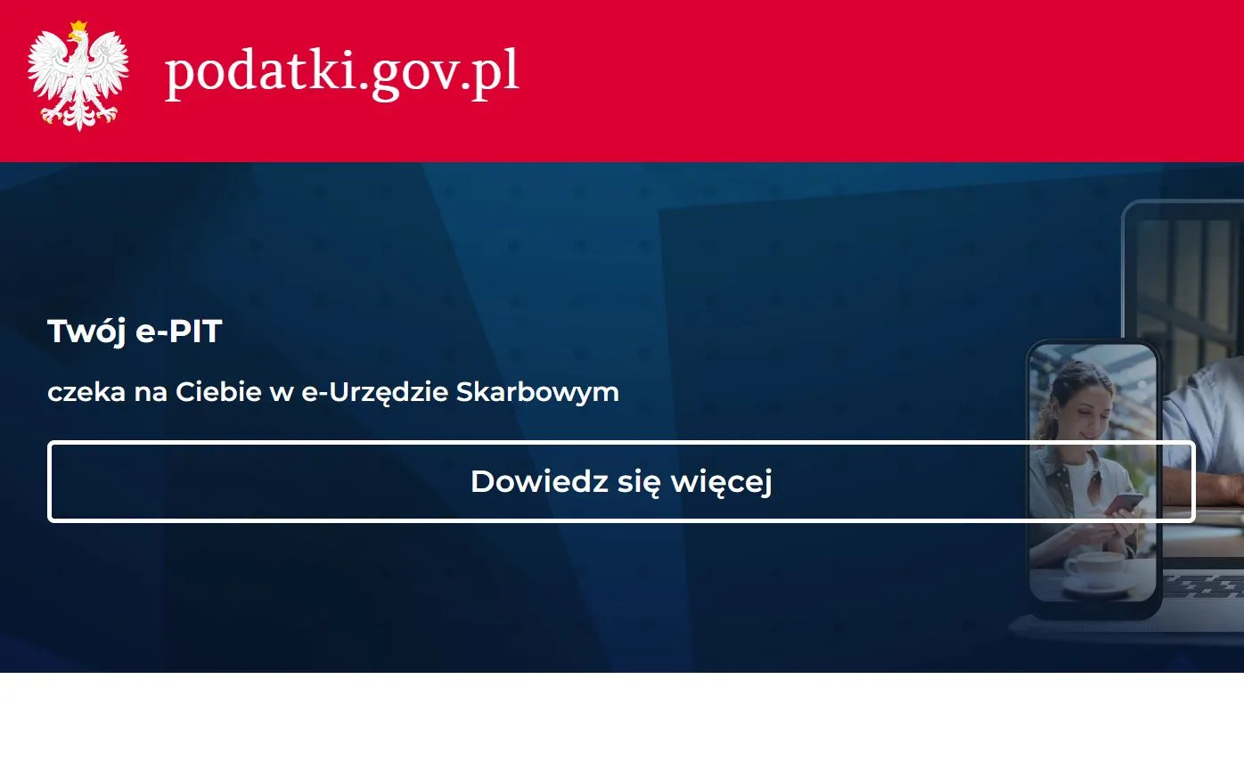 The podatki.gov.pl portal website.