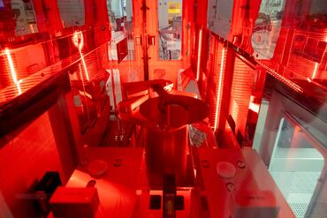 A Micron silicon wafer stacker.