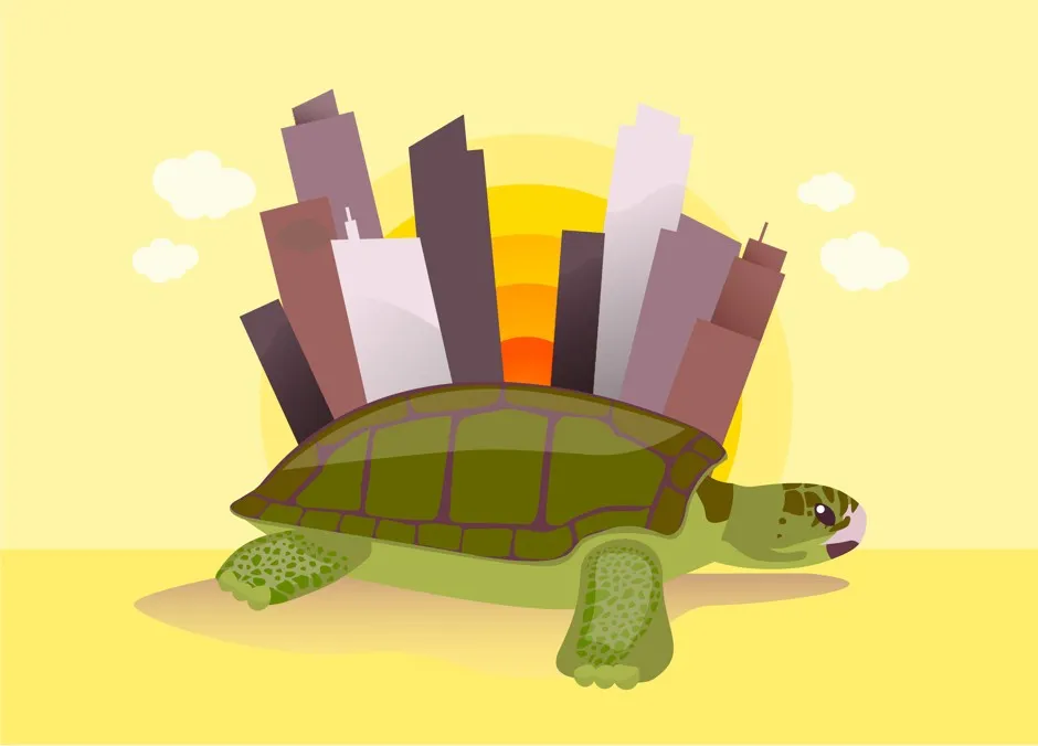 Slow and steady wins the urban mobility race.