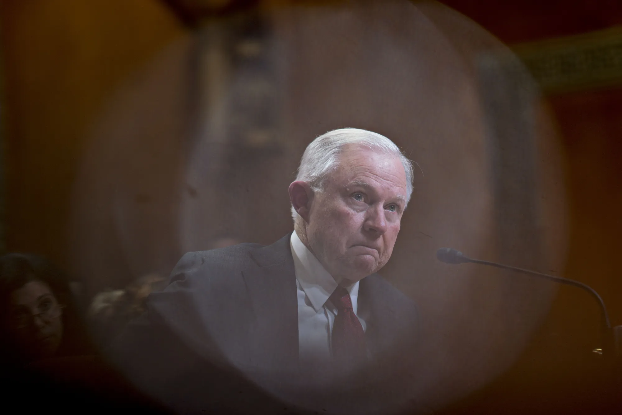 Jeff Sessions in Washington, D.C., U.S., on April 25.