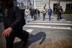 Morning Commuters Ahead of Japan Tankan Survey