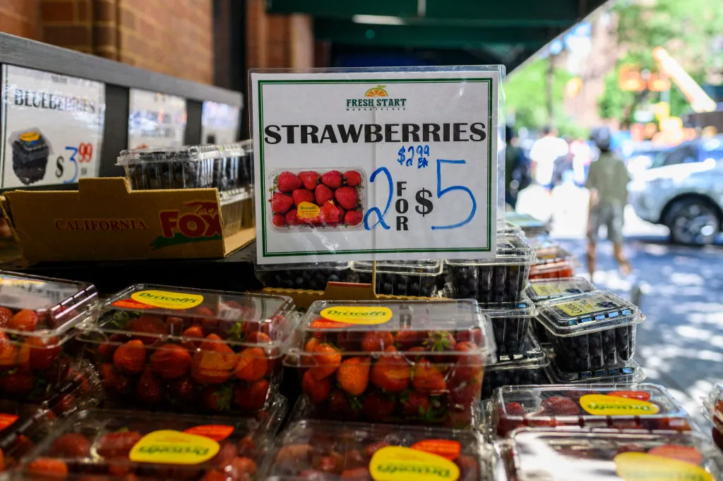 Sticker shock.