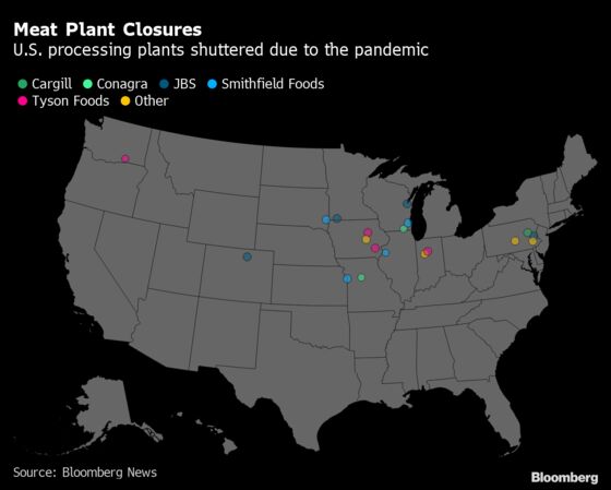 CDC Cites Limited Distancing at Meat Plants With Thousands Sick