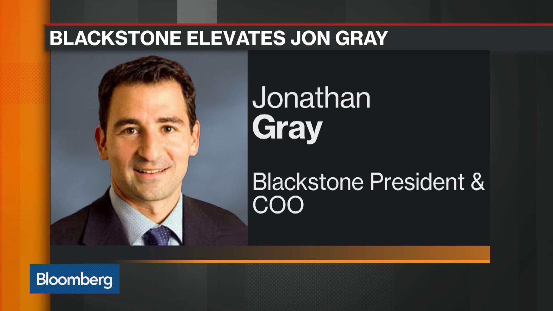 Watch What Jon Gray's Promotion Means for Blackstone's Future Bloomberg