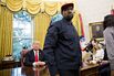 Kanye West Meets President Trump In The Oval Office Of The White House