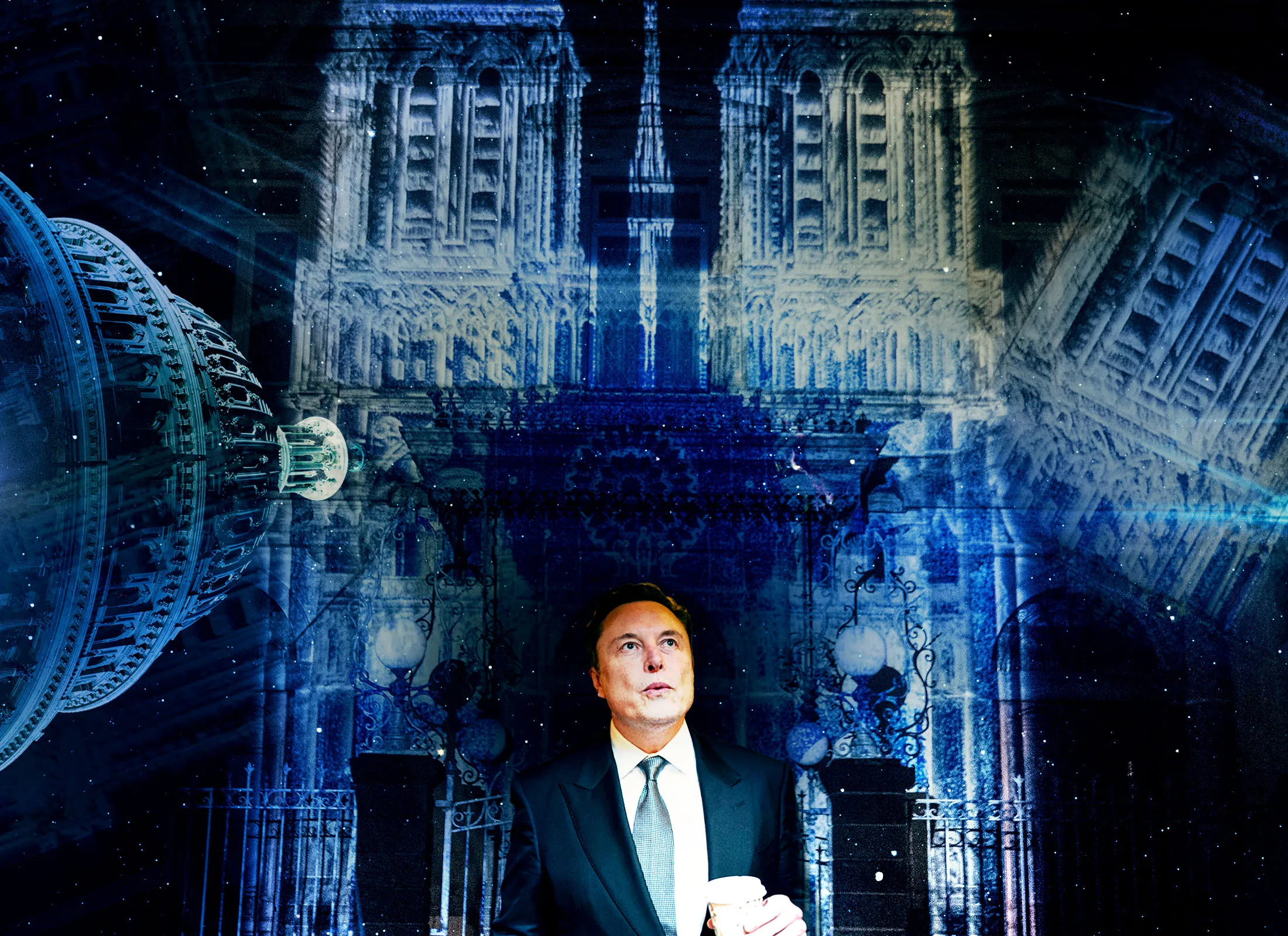 Photo Illustration by 731. Photos: NASA (1), Getty Images (3)