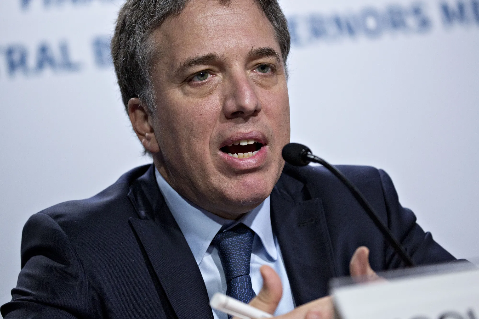 Nicolas Dujovne, Argentina's treasury minister.