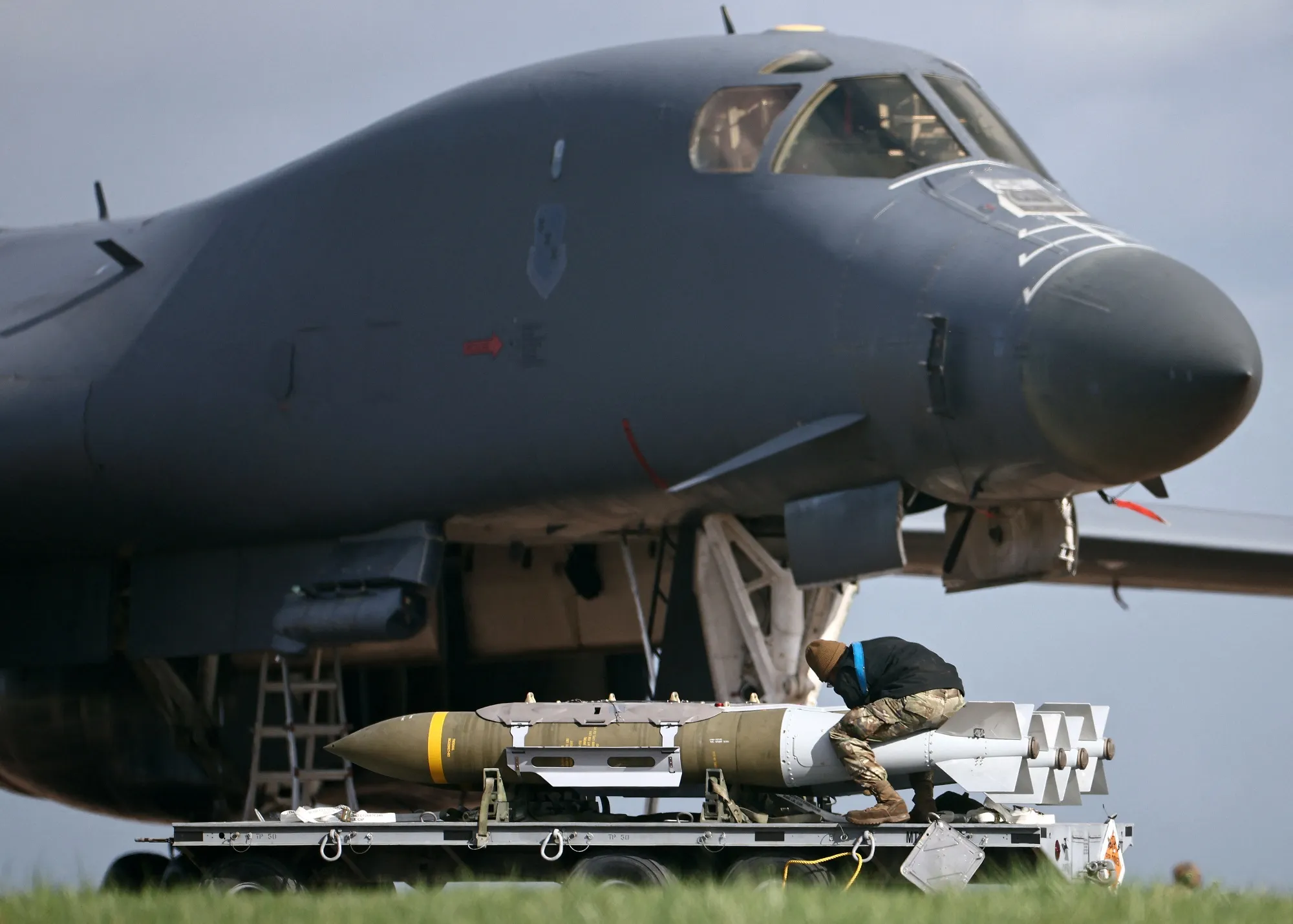 米空軍 B1 ランサー爆撃機（3月11日）