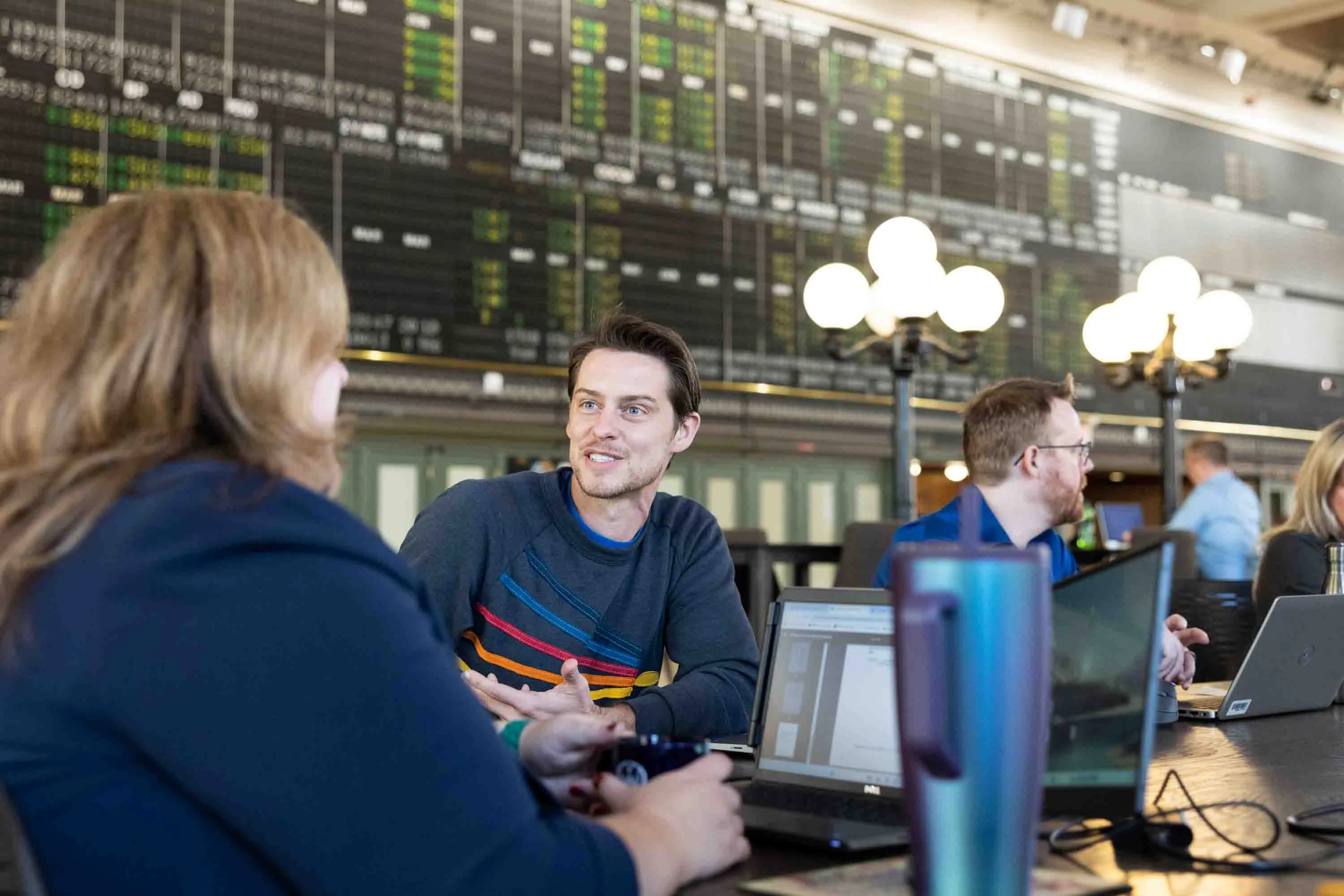 Allstate colleagues at the coworking space Coco in Minneapolis.
