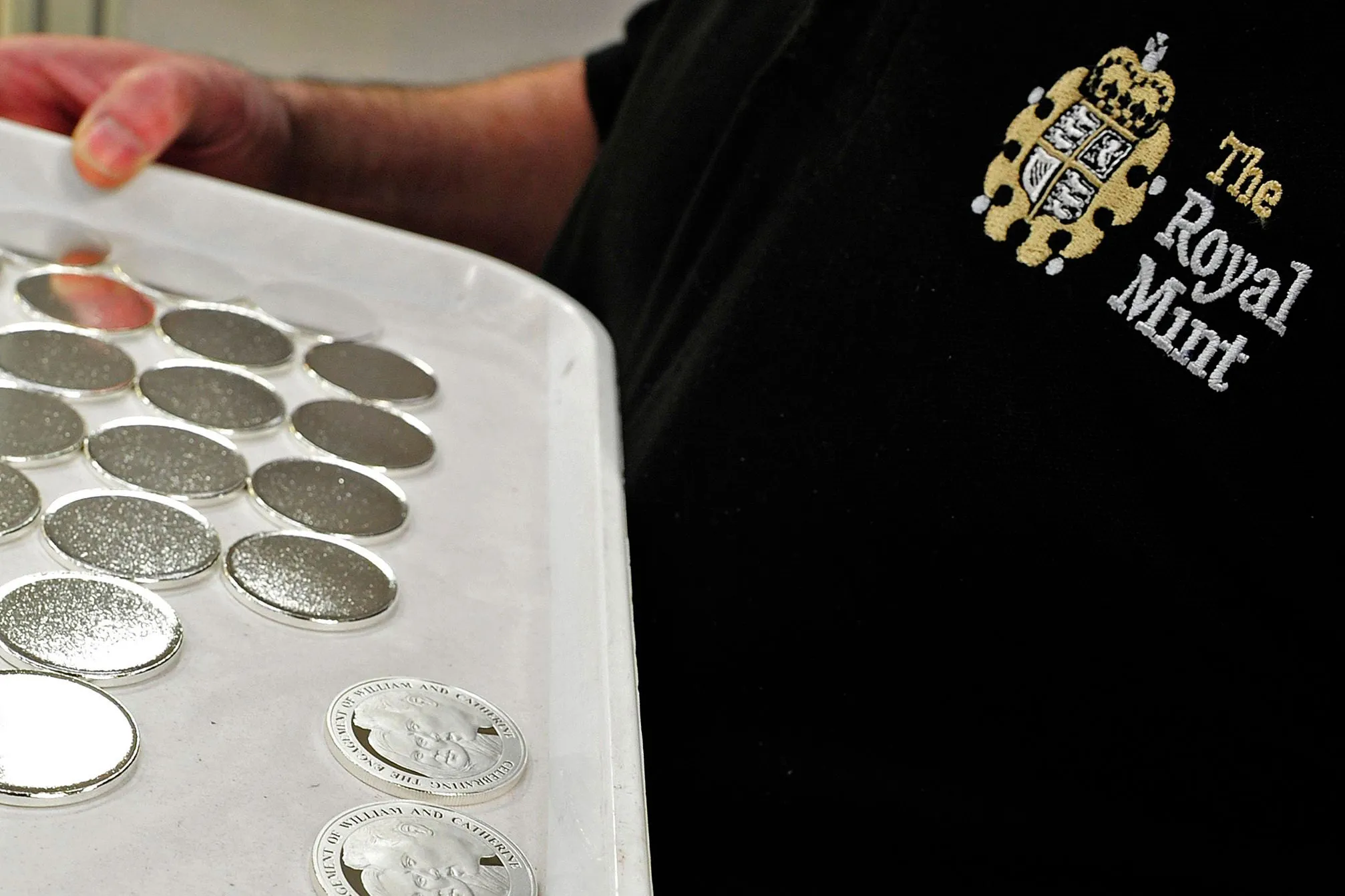 The Royal Mint is racing to meet demand.