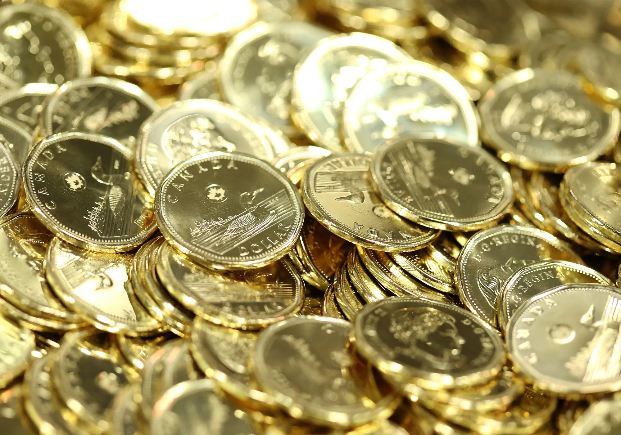 Operations At The Royal Canadian Mint As Loonie Steady Before Home Price Data