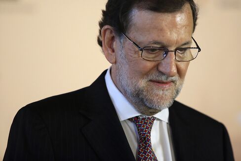 Spain's Prime Minister Mariano Rajoy At Pre Election Event