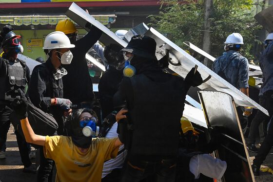 Night Raid on Myanmar Protesters Draws International Alarm