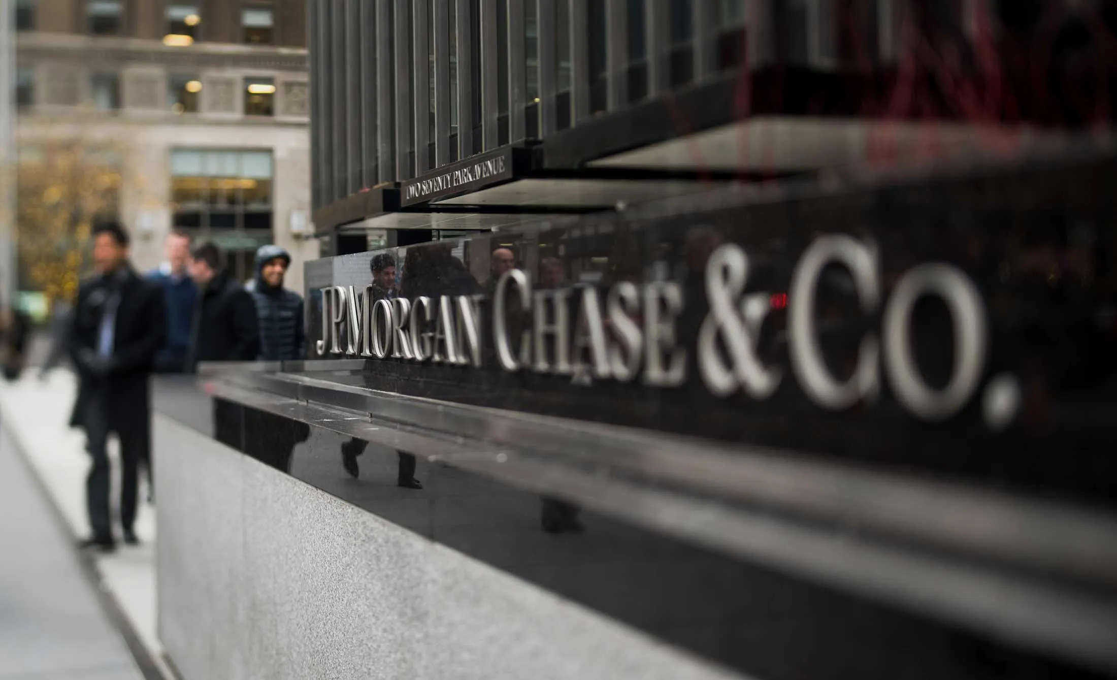 JPMorgan Chase &amp; Co. headquarters in New York.
