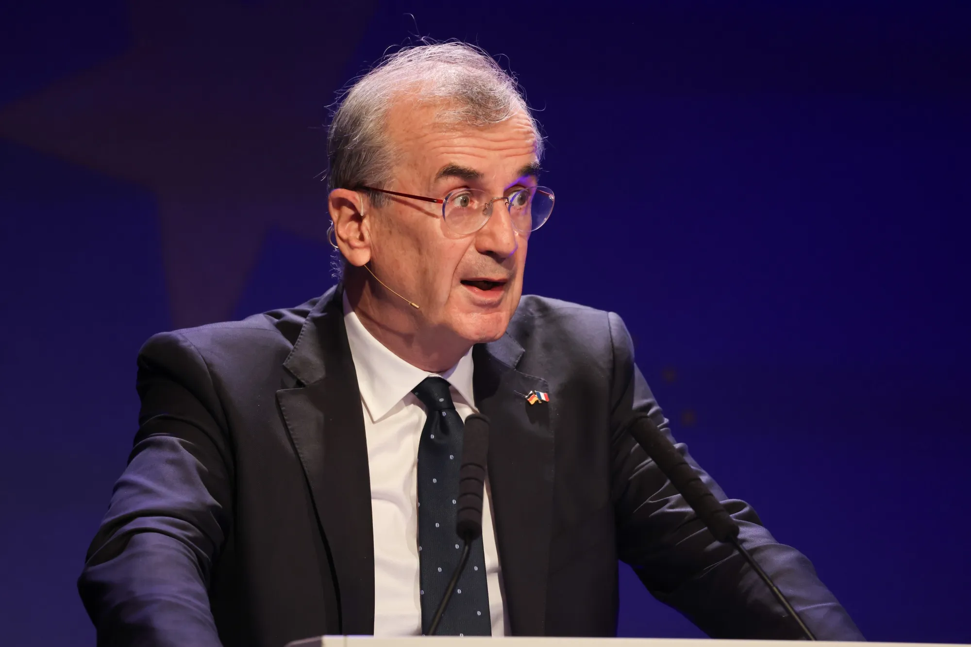 Bank of France&nbsp;Governor&nbsp;Francois Villeroy de Galhau