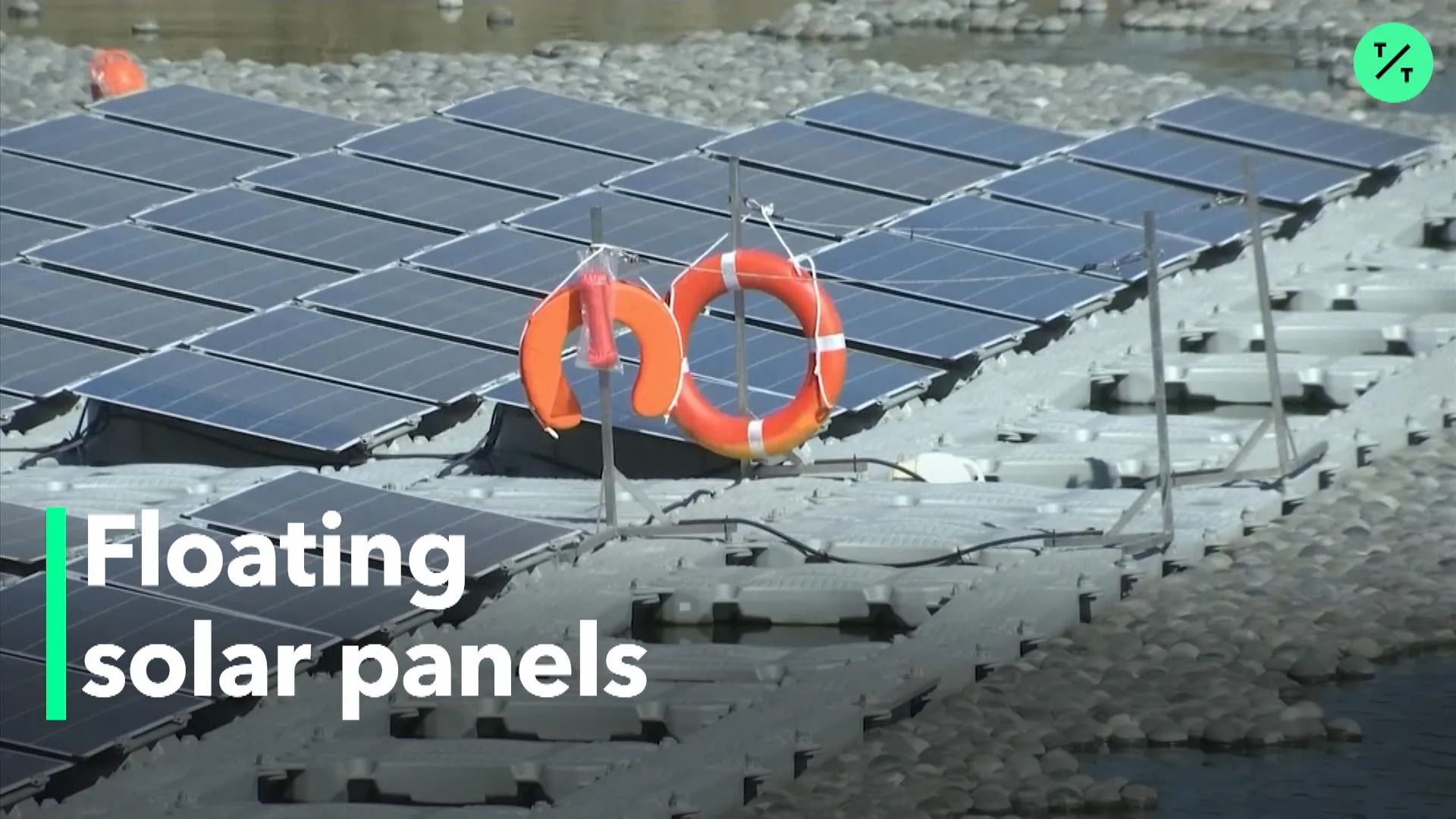 Watch Floating Solar Panels - Bloomberg