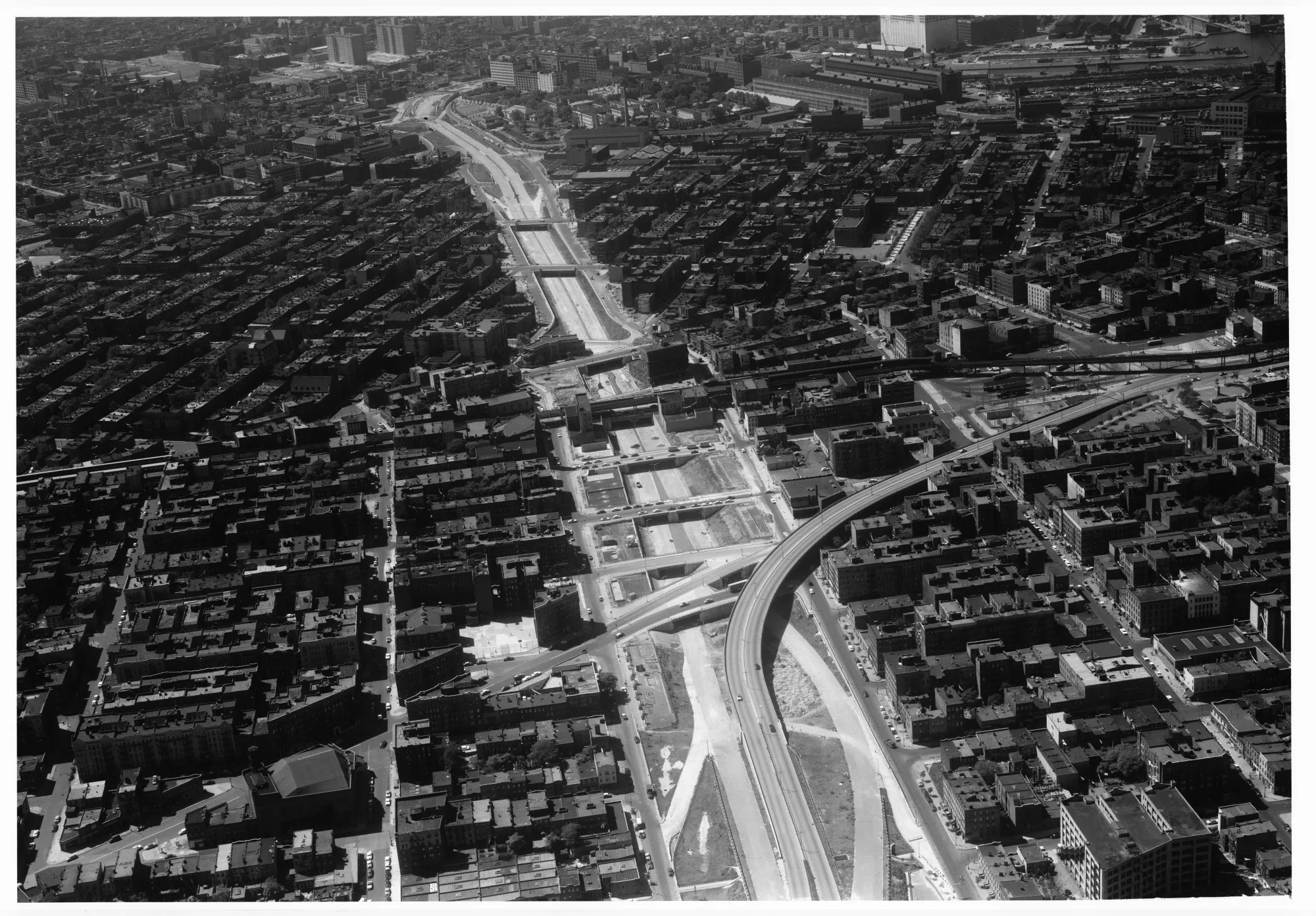 The Brooklyn-Queens Expressway, completed in 1964, paved the way&nbsp;for a generation of destructive urban highways in US cities.&nbsp;