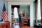 Nido Qubein in his presidential suite