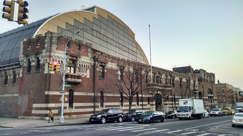 In Brooklyn, a controversy is brewing about what to do with the Bedford Union Armory.