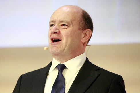 John Cryan in Frankfurt on Aug. 31.