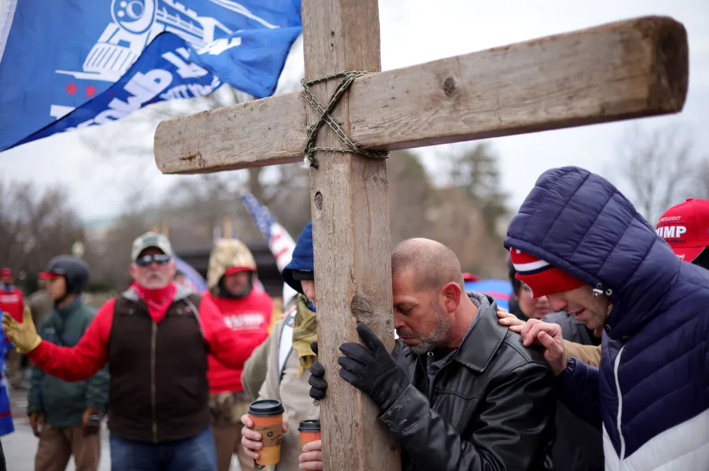 A prayer on Jan. 6.