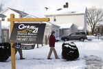 A local real estate agent on a tour of homes for sale in Lancaster, Ohio on Jan. 9, 2014