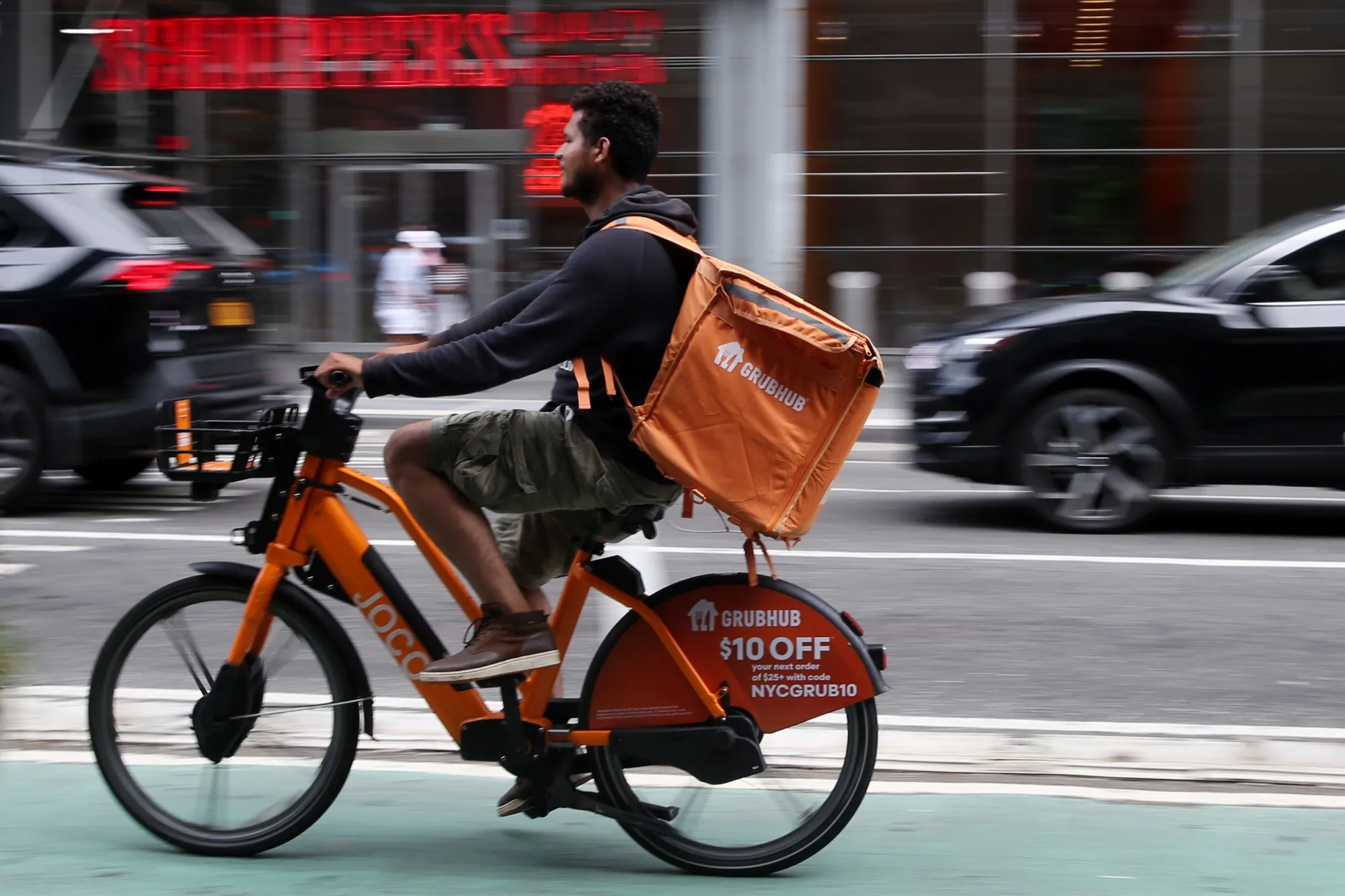 Bicycle courier business fashion plan