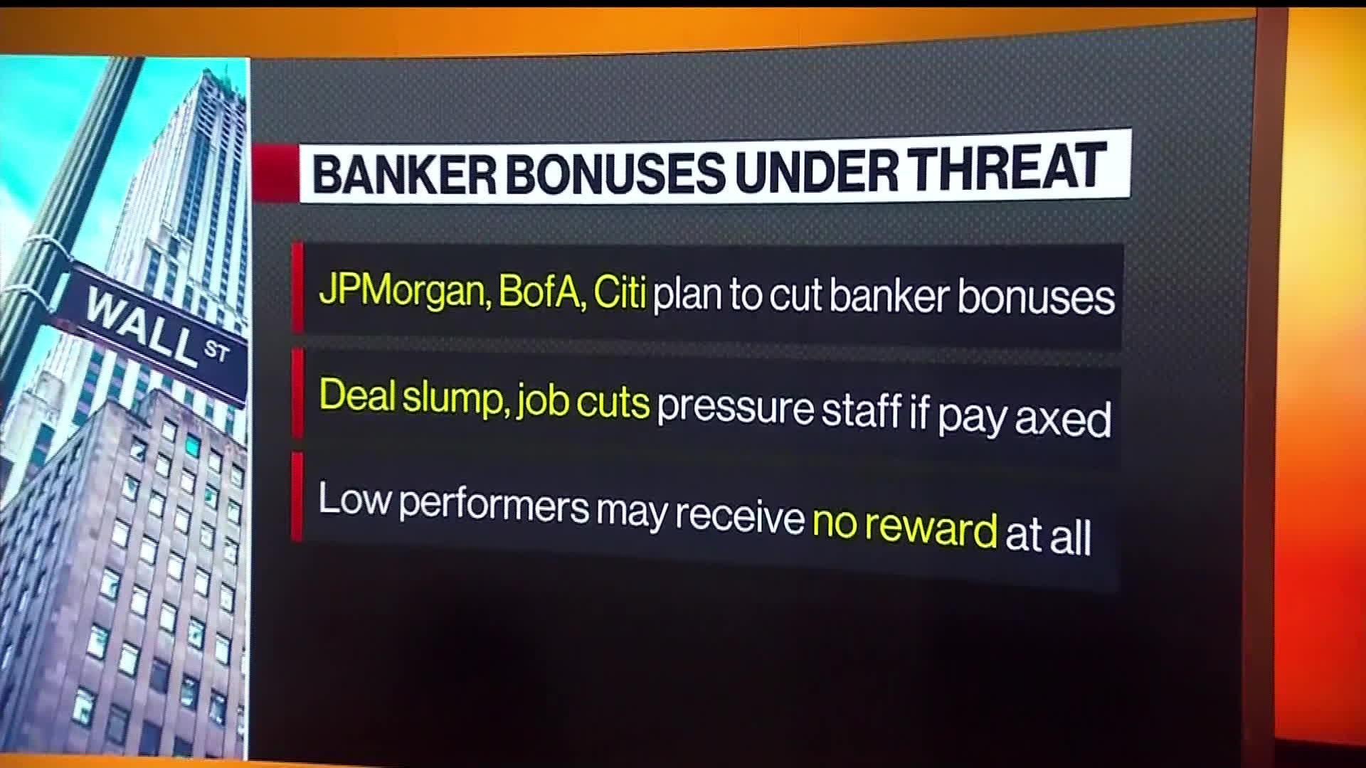 Watch Goldman Sachs Warns Staff of Lower Bonuses Bloomberg