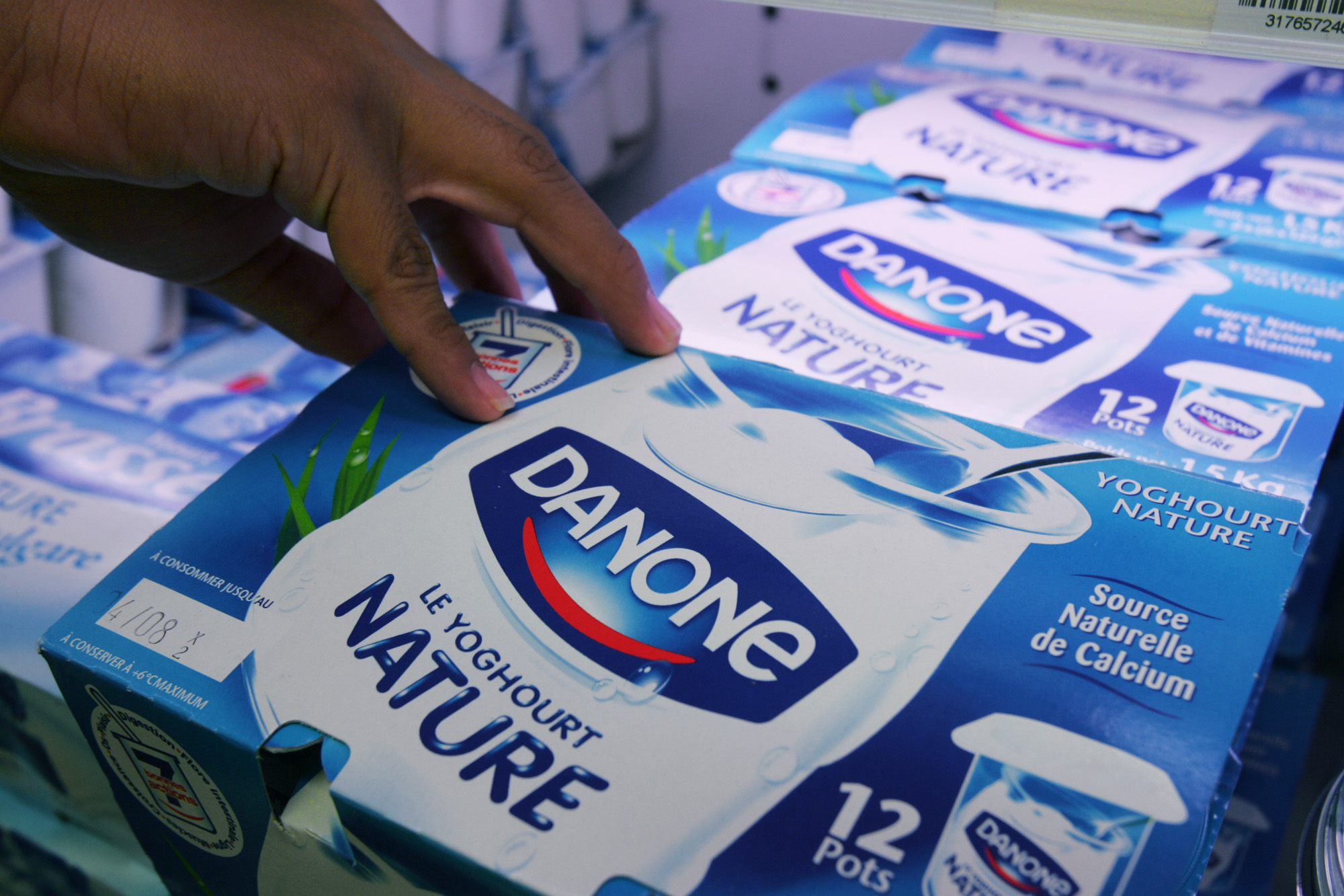 North America leads Danone sales increase