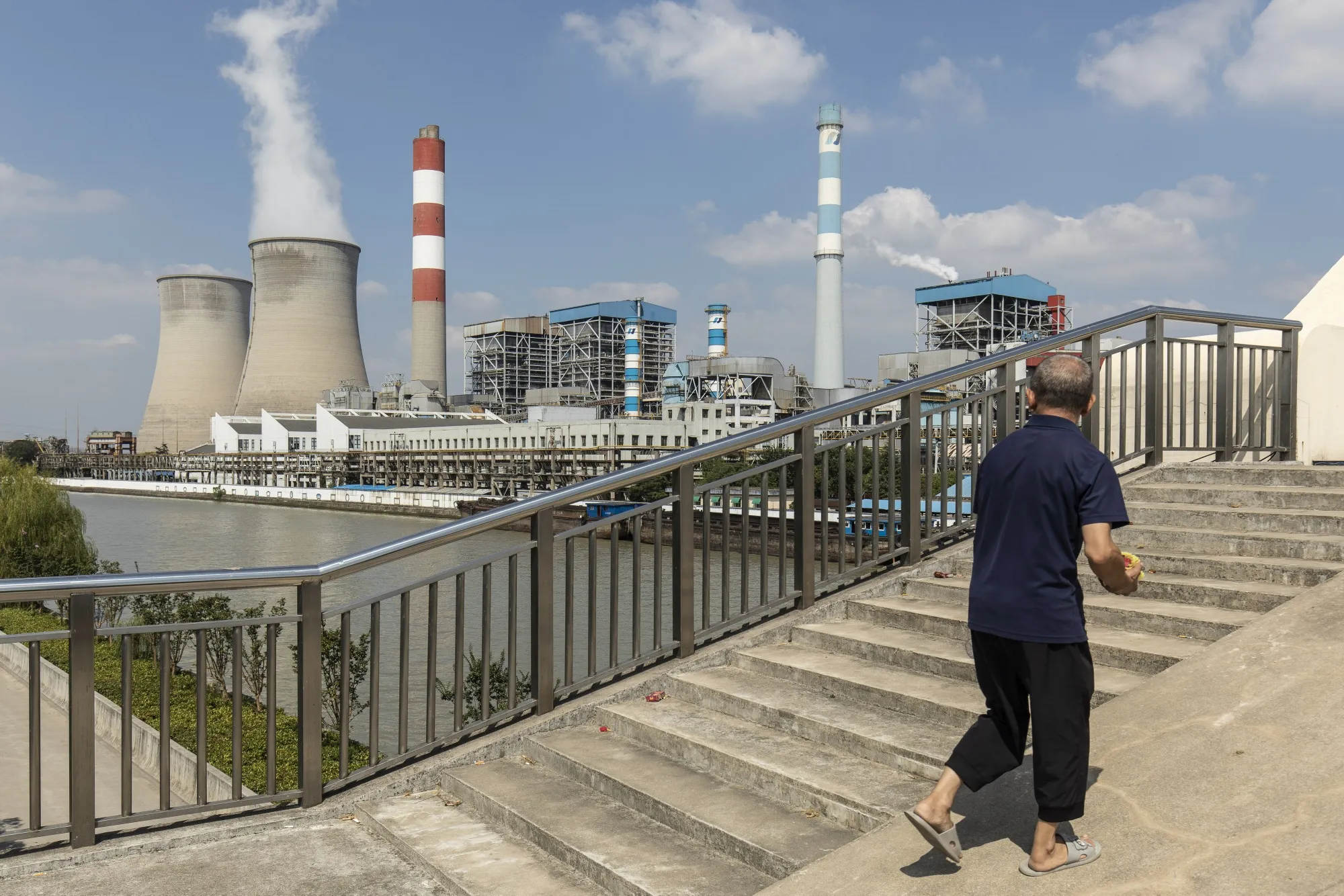 The Wangting Power Plant in Wangting, Jiangsu province, China.