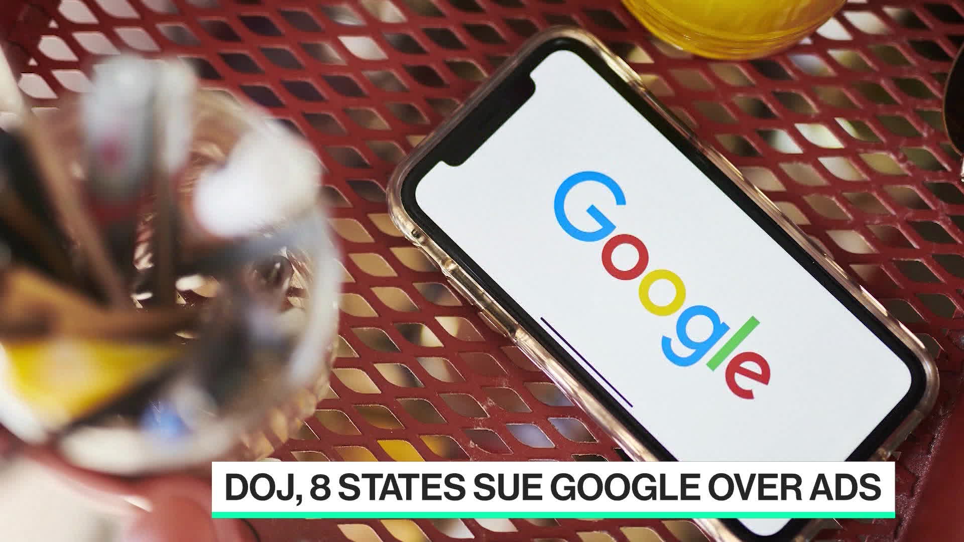 Watch DOJ Sues Google Over Ad Unit Business - Bloomberg